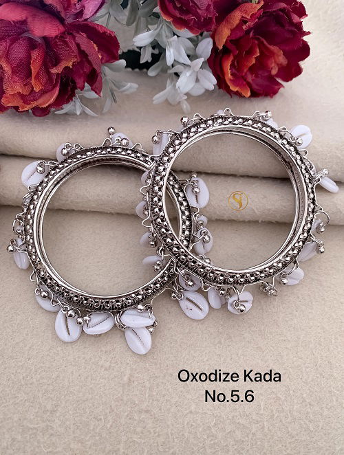 Designer Oxidised Navratri Special Kada Wholesale Price In Surat
